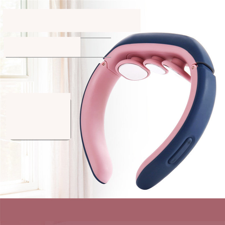 Neck Massager Shoulder Electric Pulse Cervical Traction Collar Therapy Deep Tissue Pain Relieve Stimulator Health Care Massage Neck Massager Shoulder Electric Pulse Cervical Traction Collar Therapy Deep Tissue Pain Relieve Stimulator Health Care Massage
